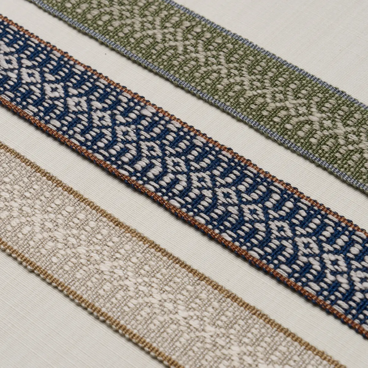 HELENA LINEN COTTON TAPE_ FERN