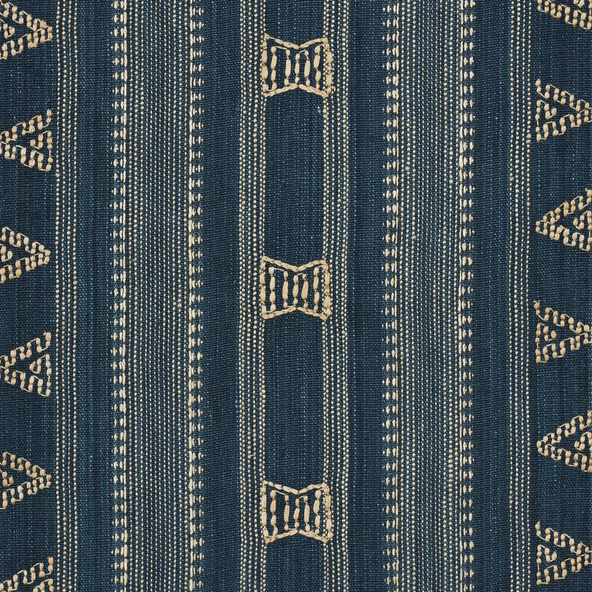 NIMA EMBROIDERED COTTON LINEN_ INDIGO