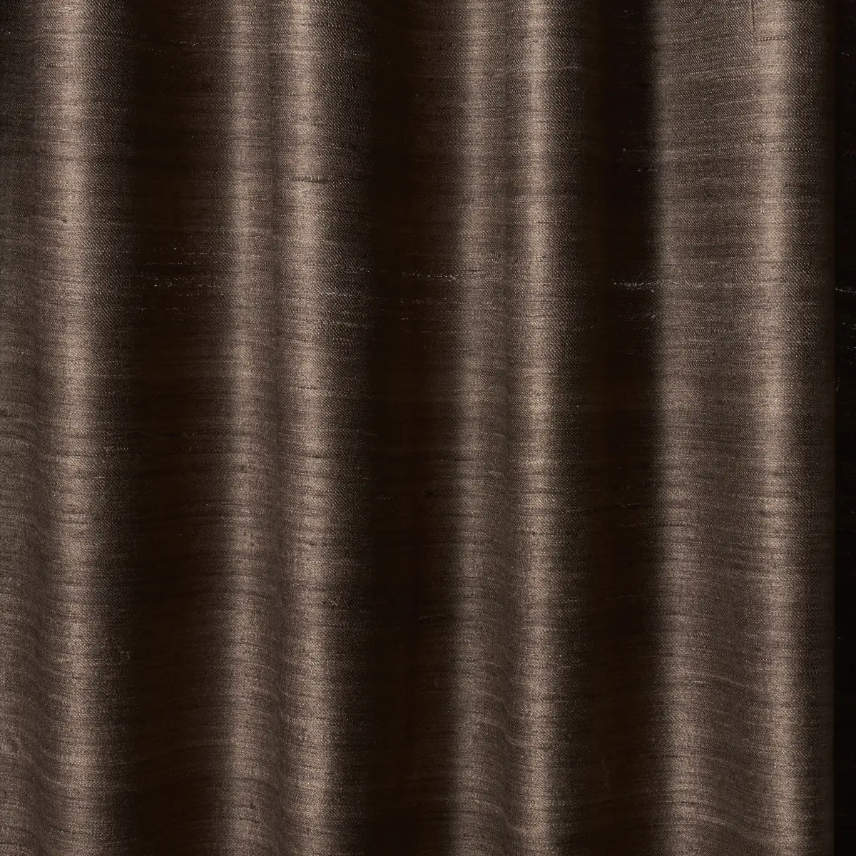 AMIR HANDWOVEN SILK CASEMENT_ WALNUT