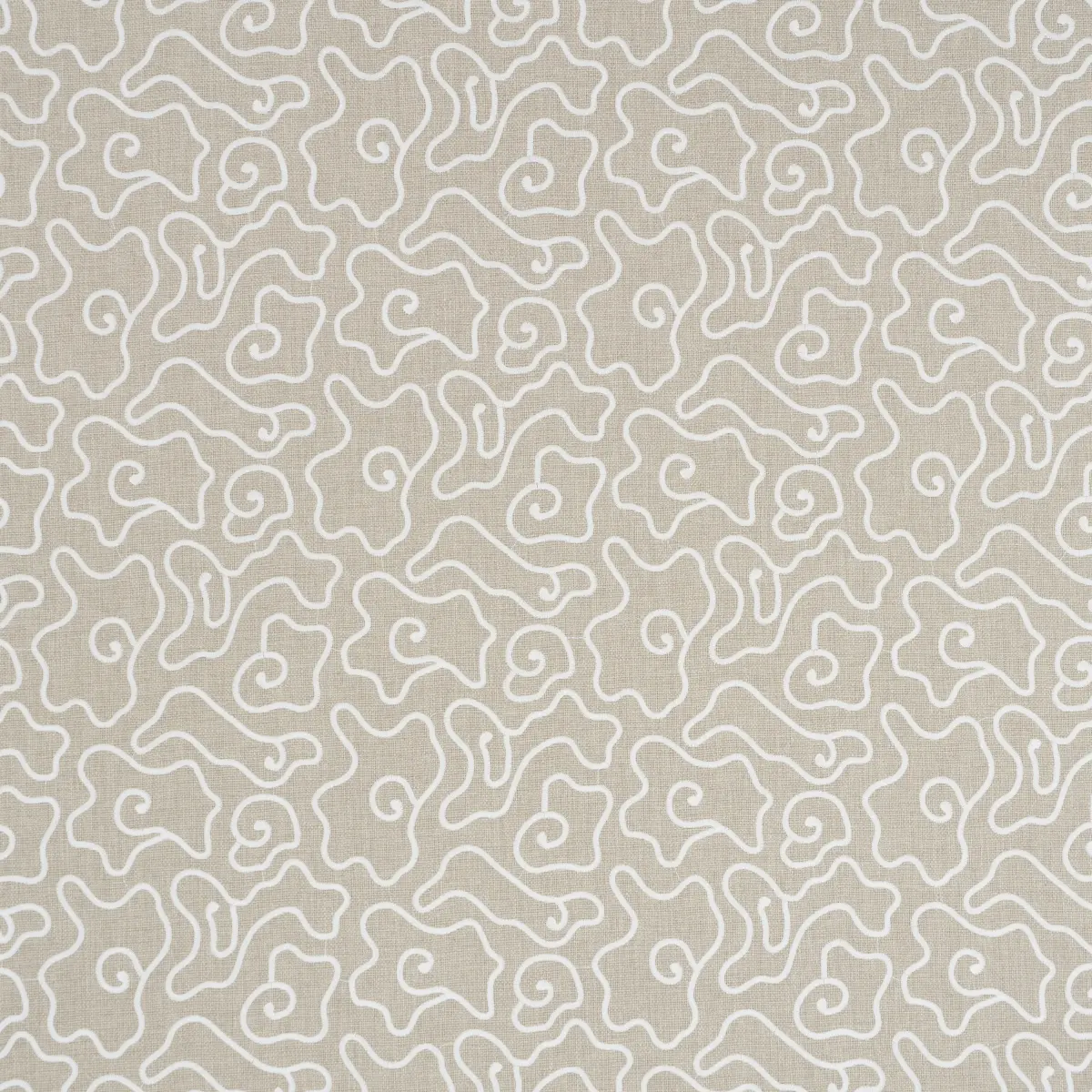 NOYO INDOOR/OUTDOOR EMBROIDERY_ FLAX