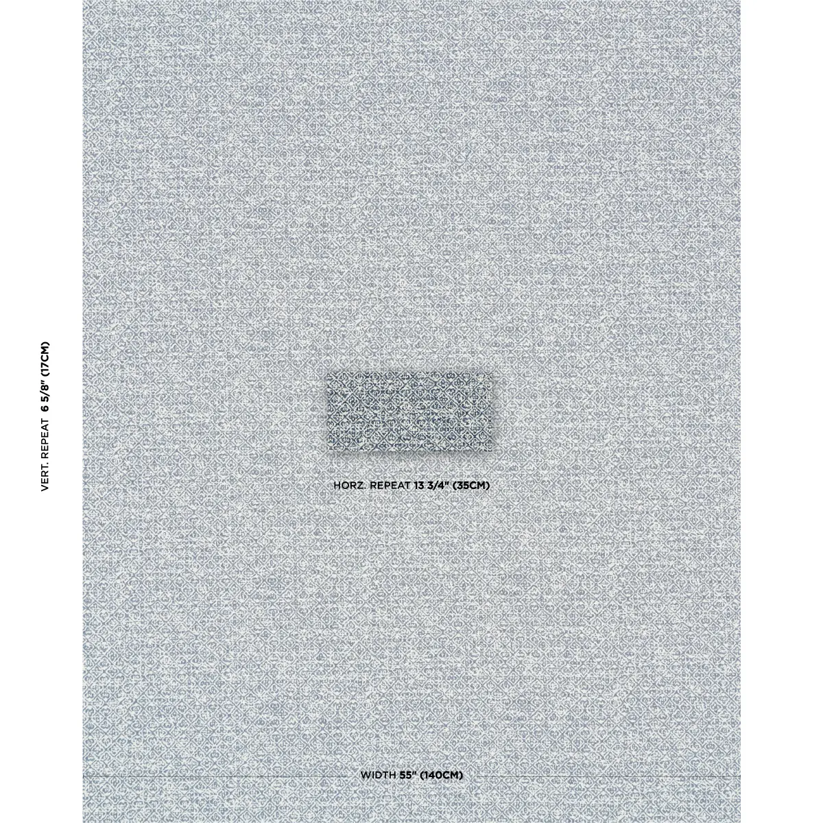SARONG WEAVE INDOOR/OUTDOOR_ INDIGO