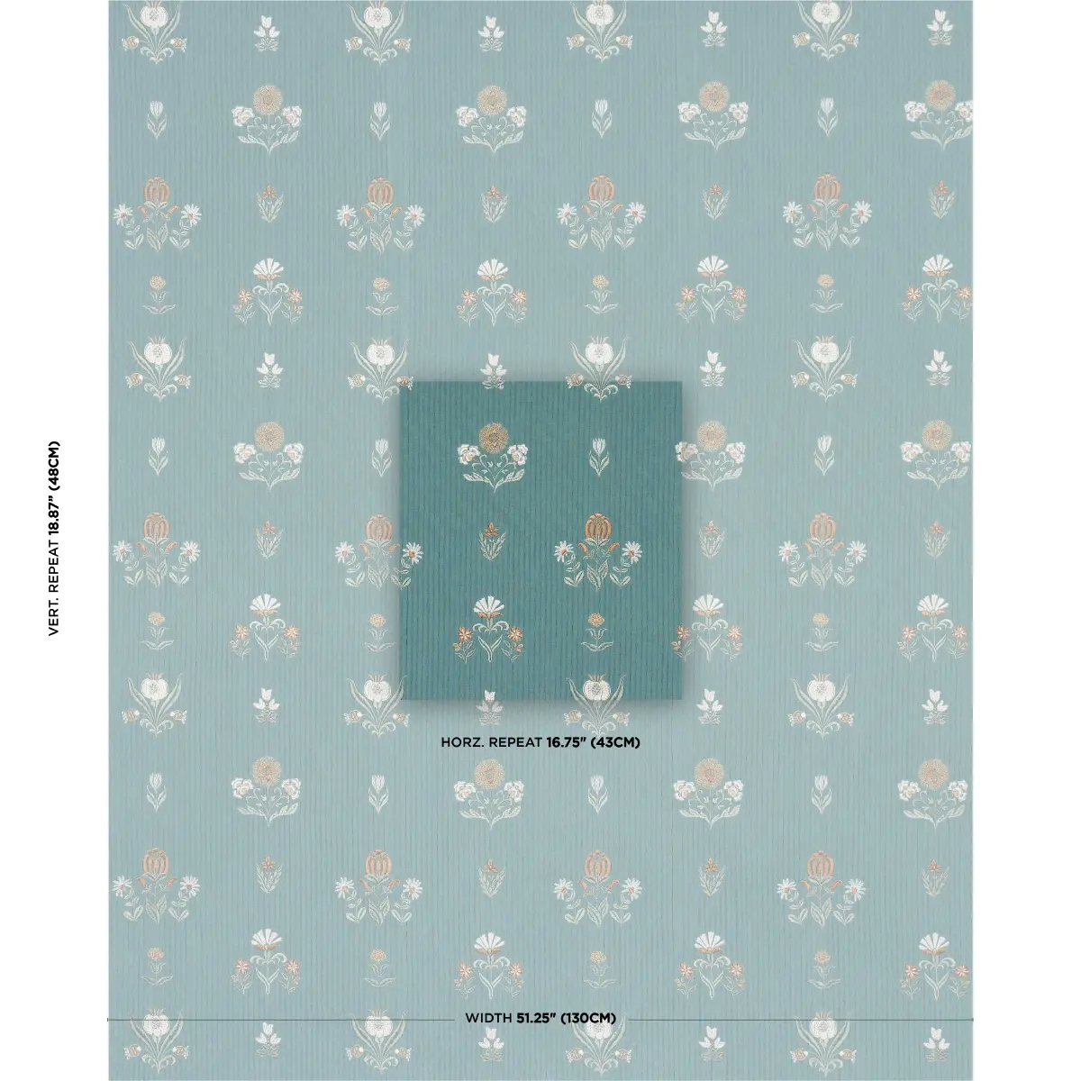 ELMSLIE EMBROIDERY_ TEAL