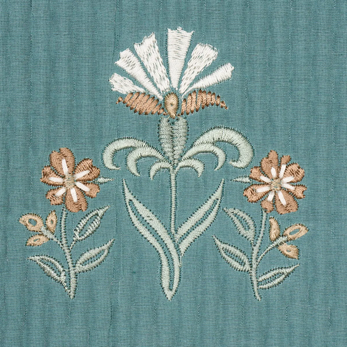 ELMSLIE EMBROIDERY_ TEAL