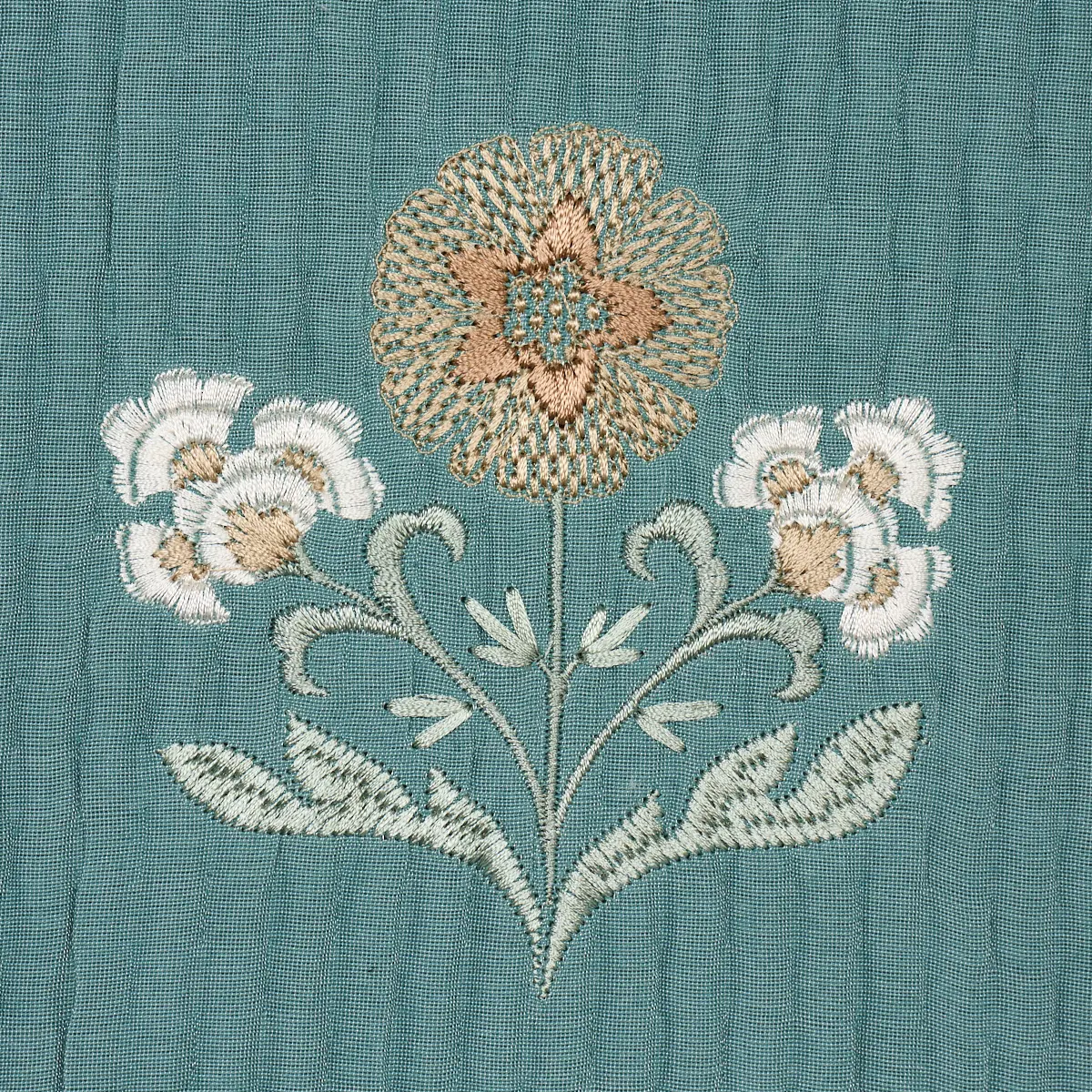 ELMSLIE EMBROIDERY_ TEAL