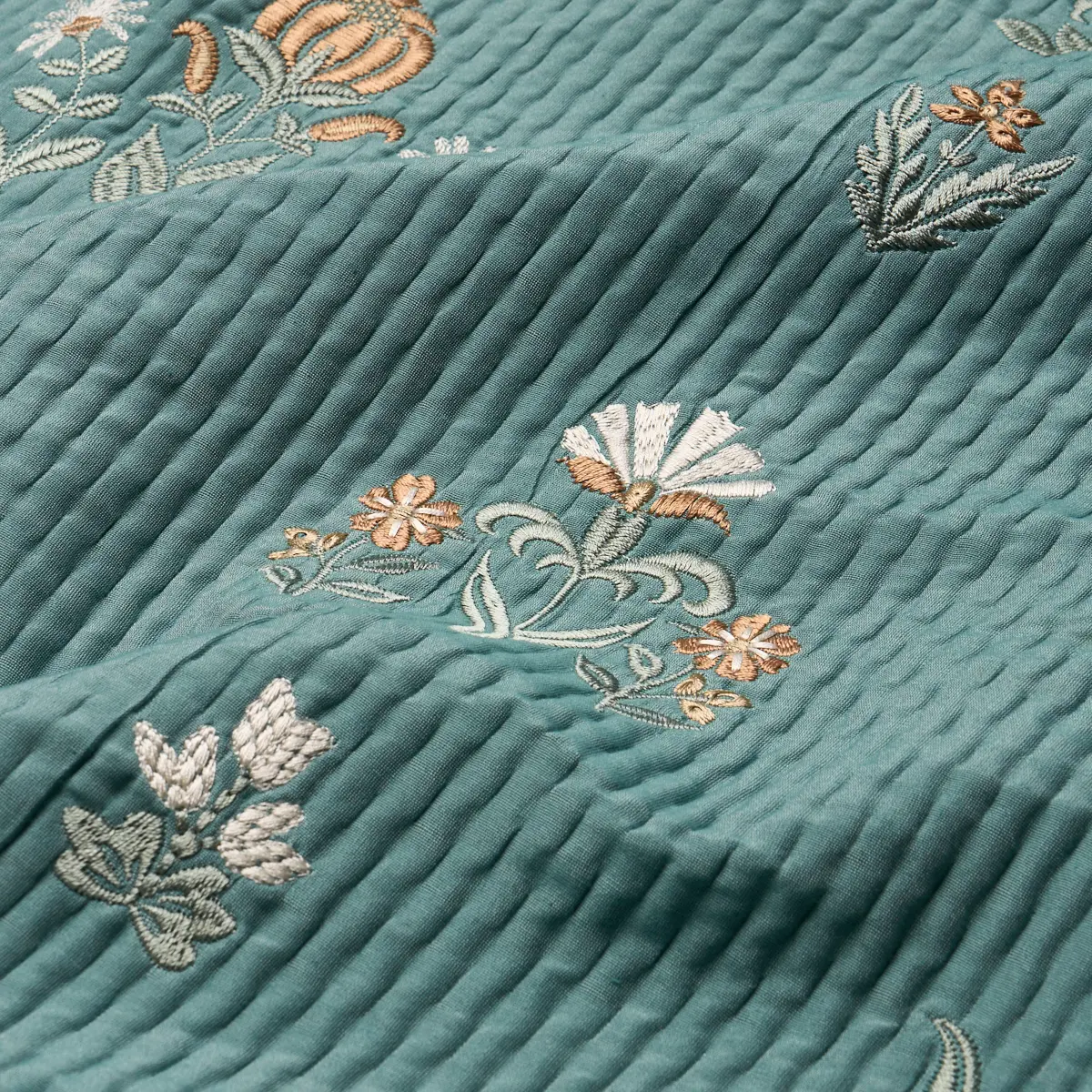 ELMSLIE EMBROIDERY_ TEAL