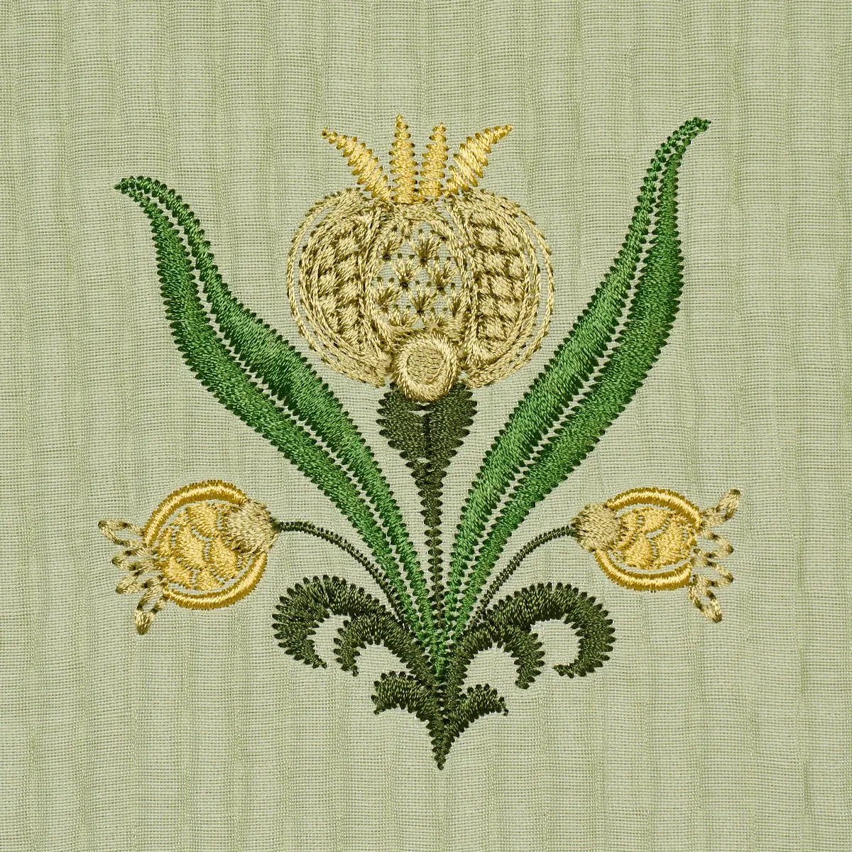 ELMSLIE EMBROIDERY_ LEAF