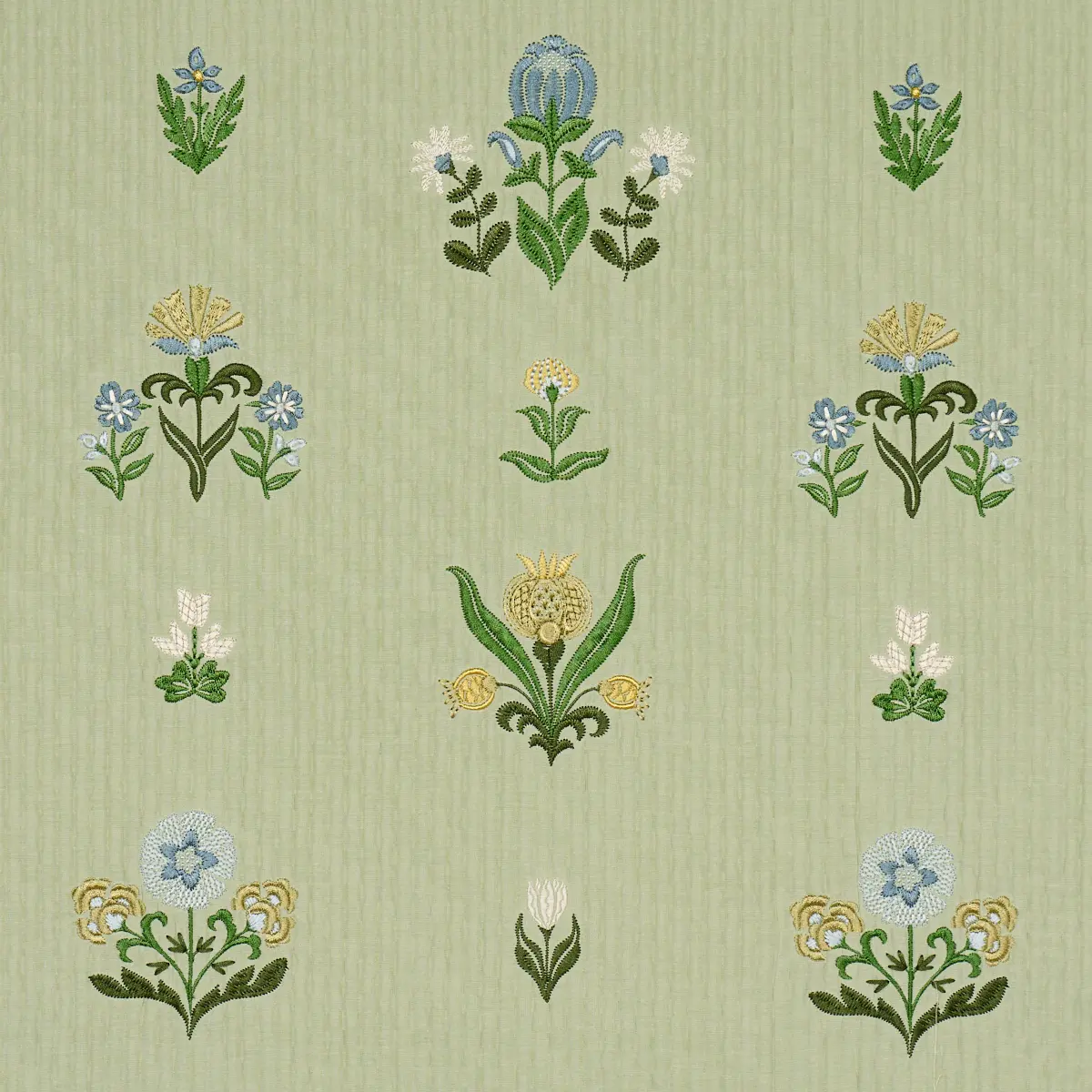 ELMSLIE EMBROIDERY_ LEAF