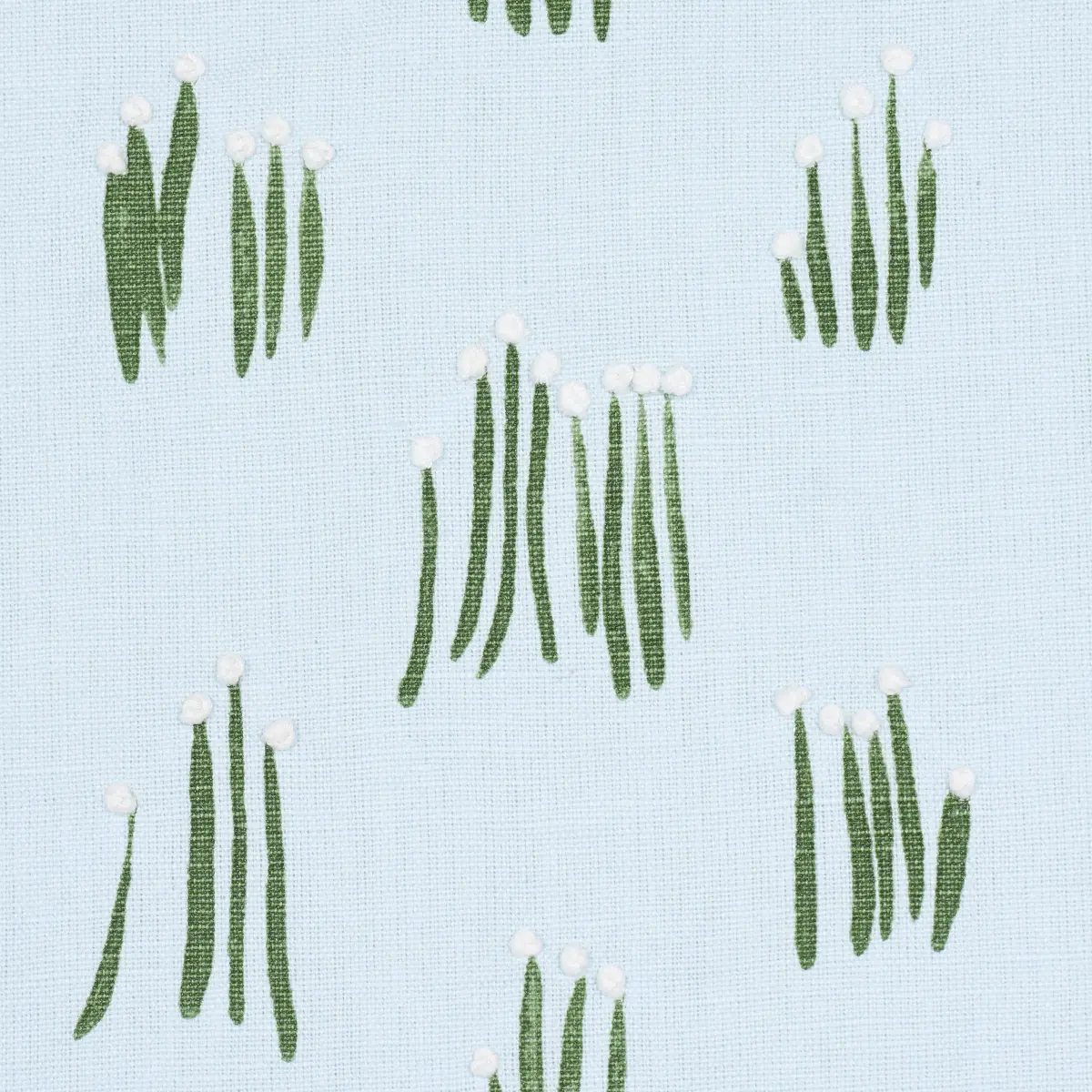 MEADOW BUTTON HAND EMBROIDERY_ BLUE
