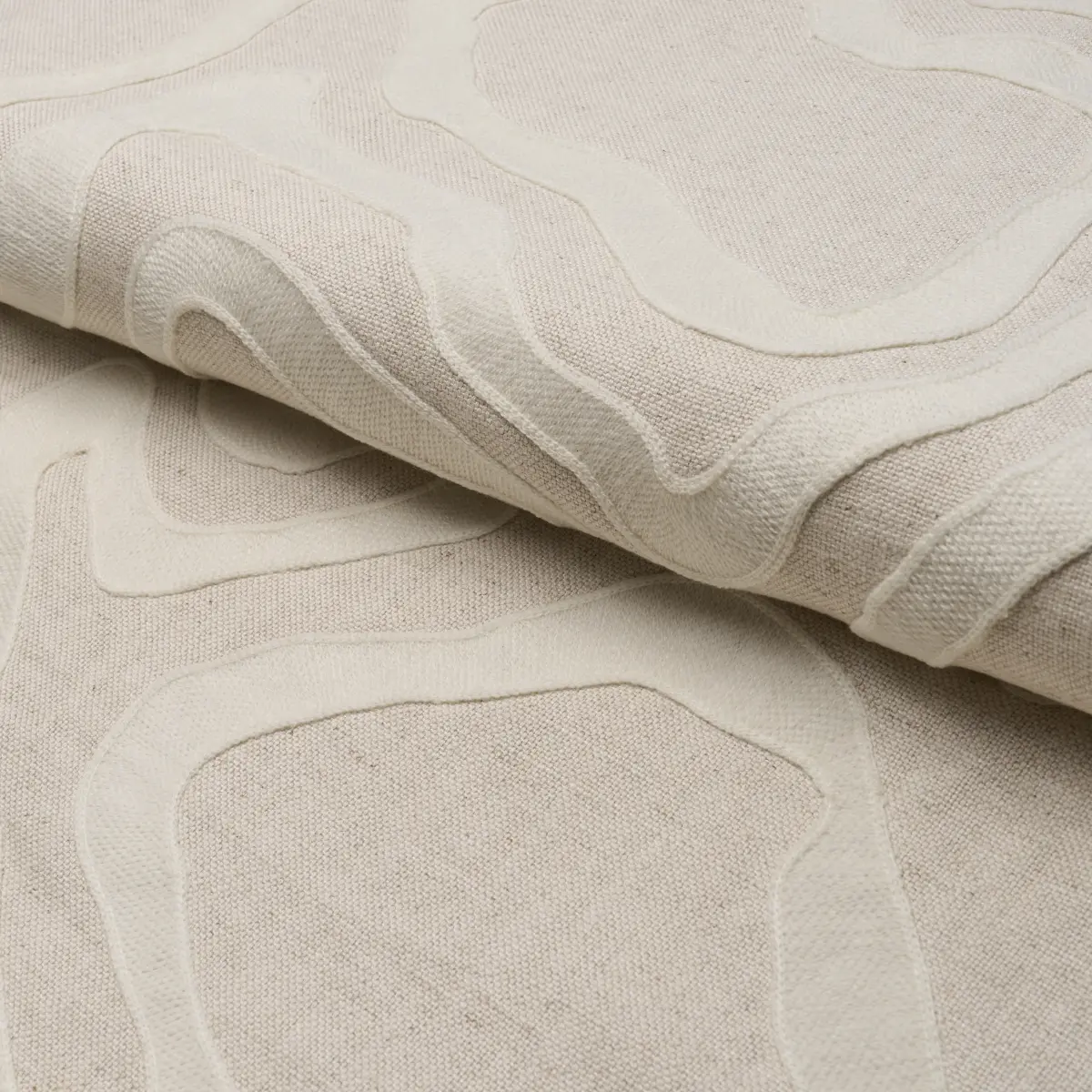 DEFEO EMBROIDERY_ BONE