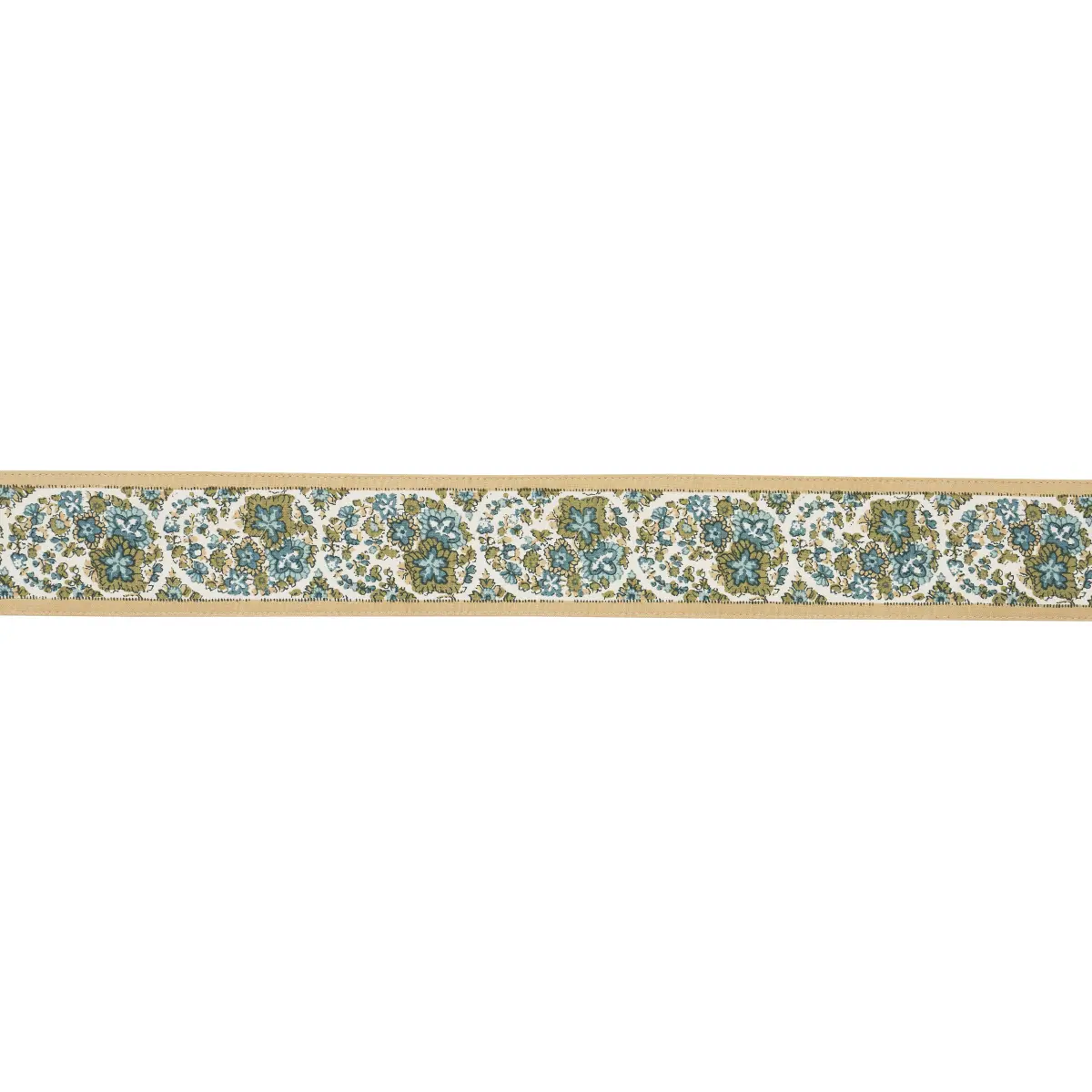 INES PAISLEY TRIM_ MINERAL & TEAL