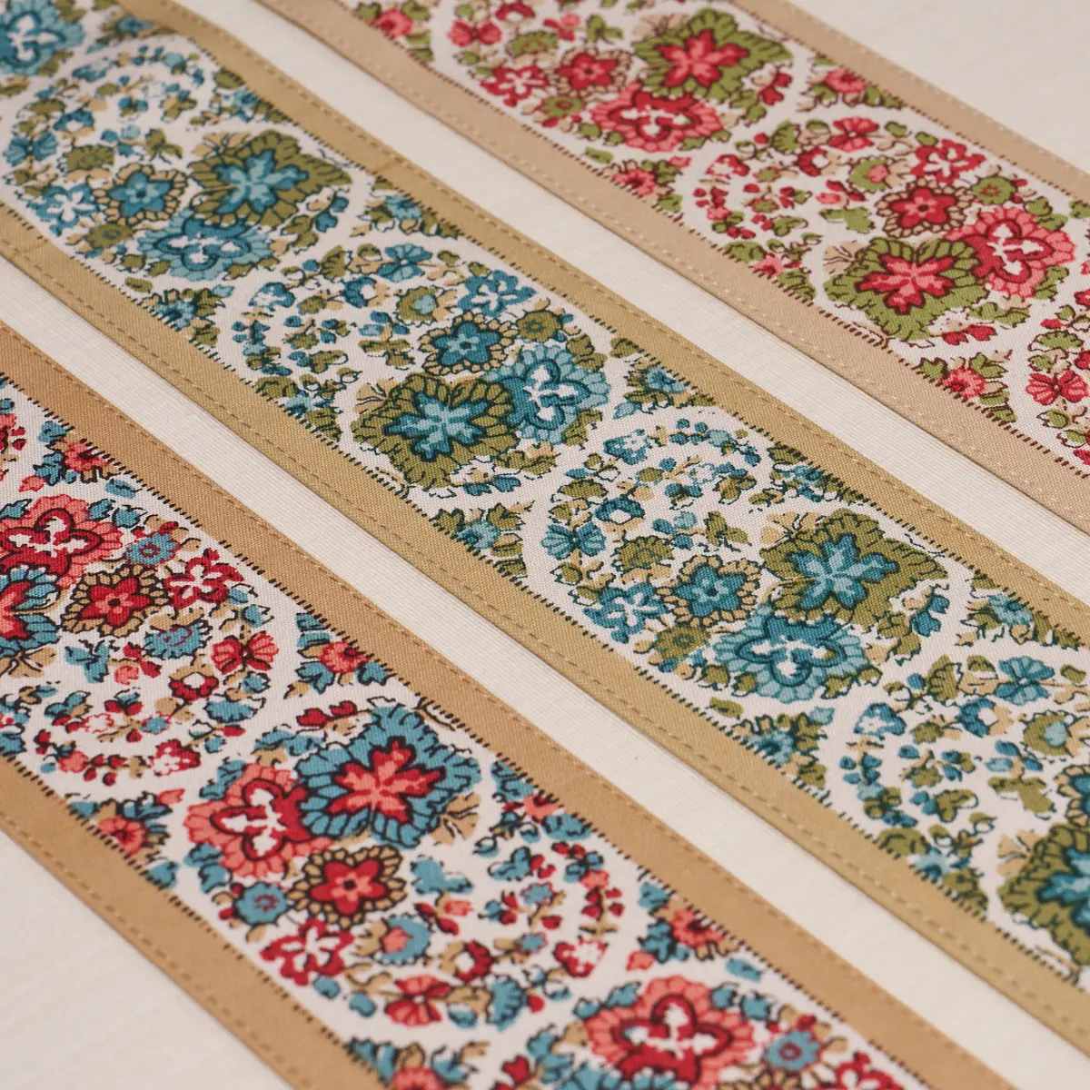 INES PAISLEY TRIM_ MINERAL & TEAL