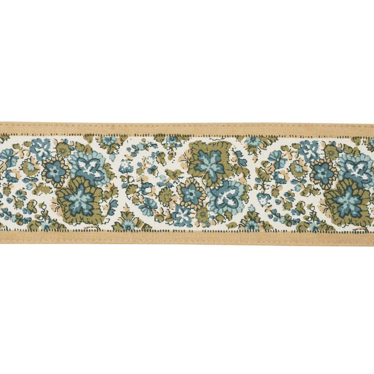 INES PAISLEY TRIM_ MINERAL & TEAL