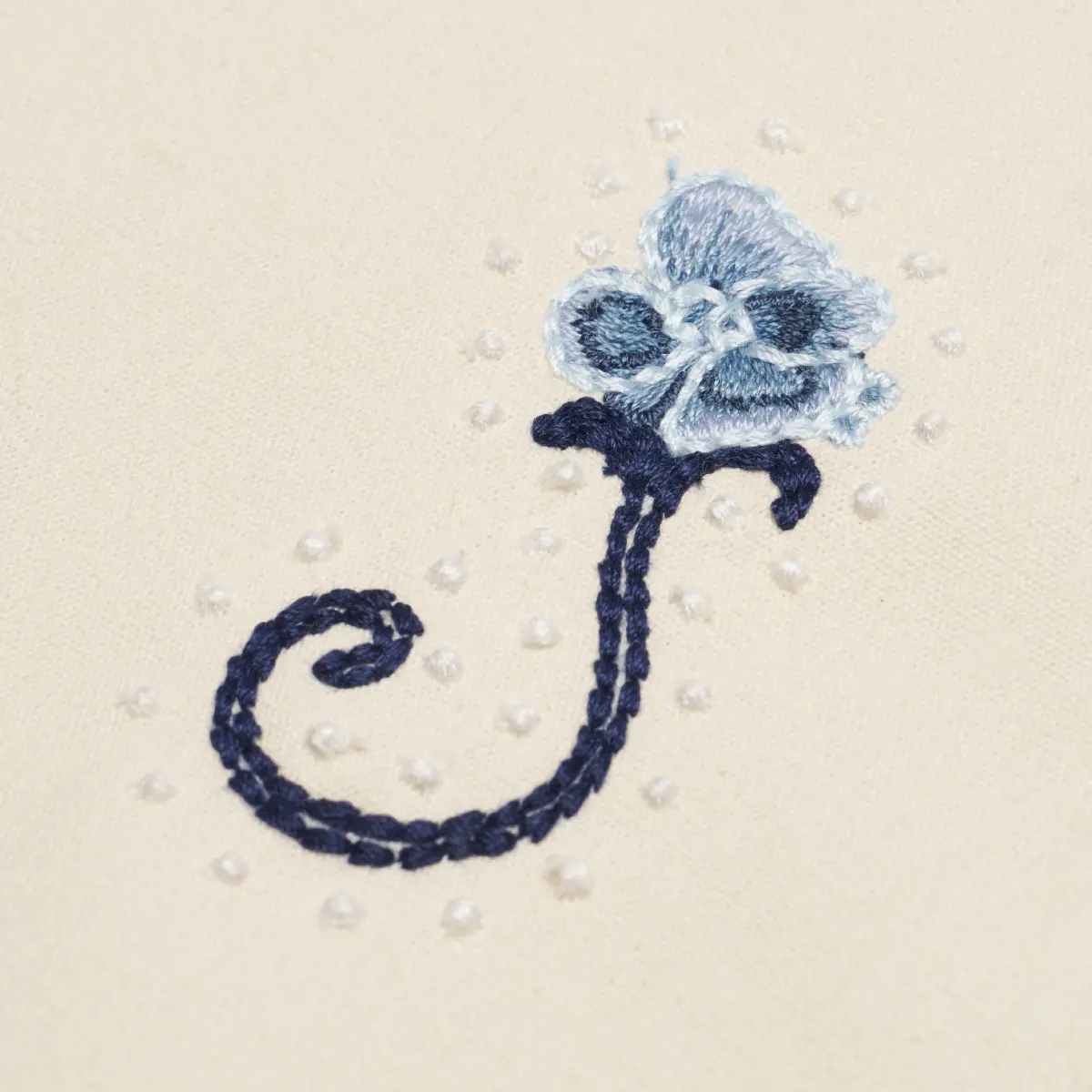 RHINESTONE COWBOY EMBROIDERY_ NAVY