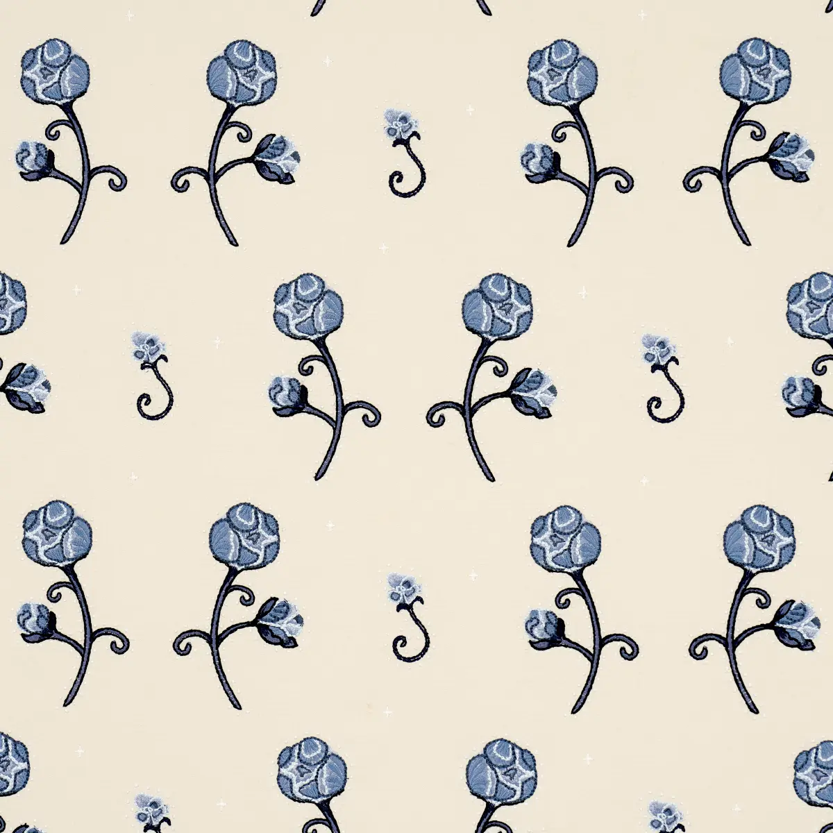 RHINESTONE COWBOY EMBROIDERY_ NAVY