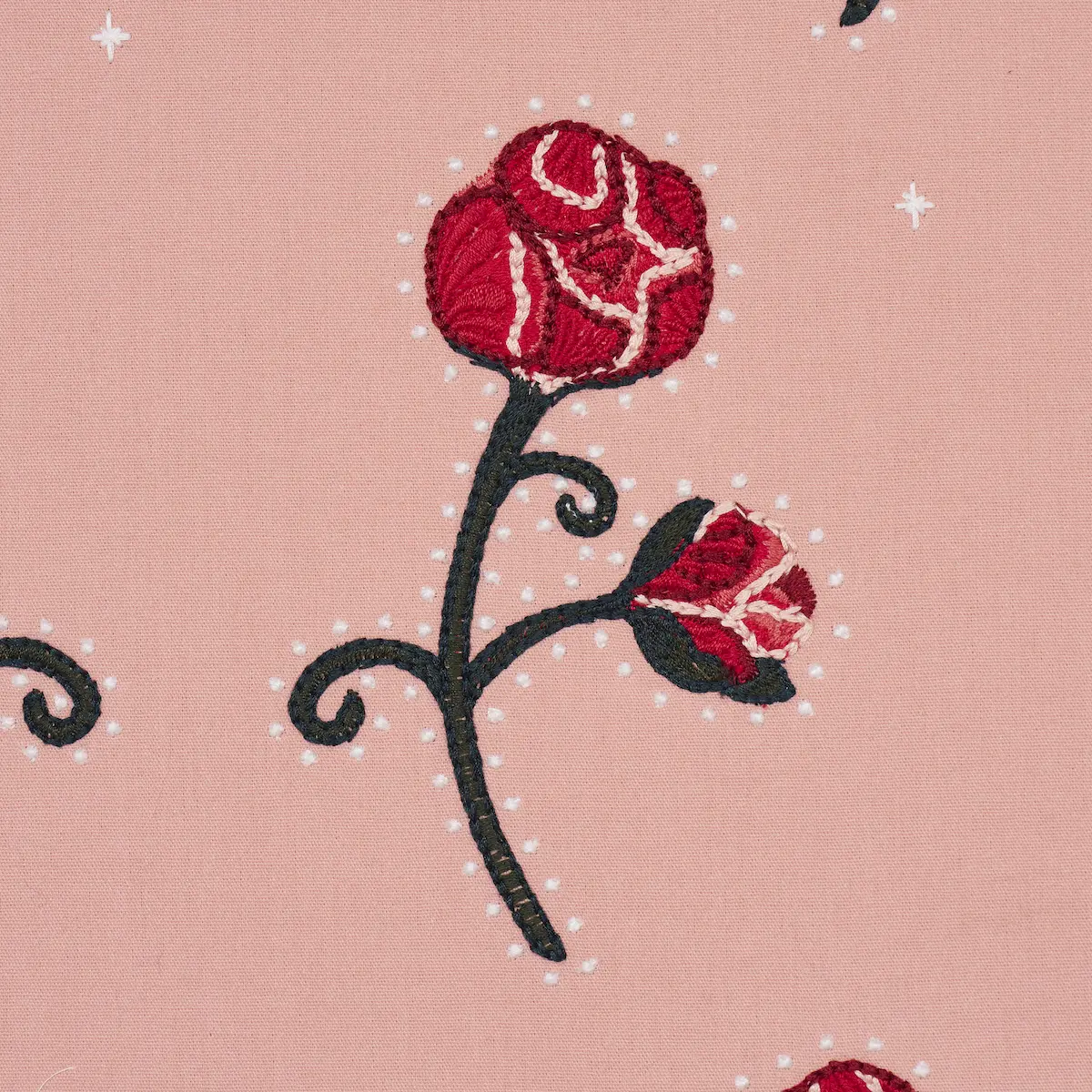 RHINESTONE COWBOY EMBROIDERY_ PINK