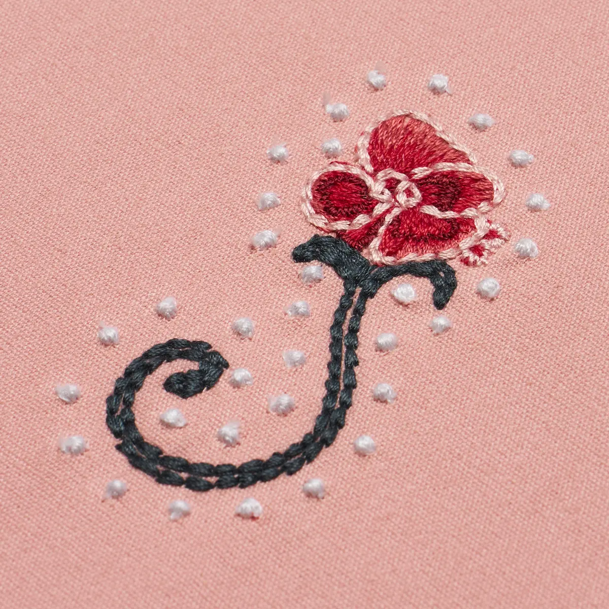 RHINESTONE COWBOY EMBROIDERY_ PINK