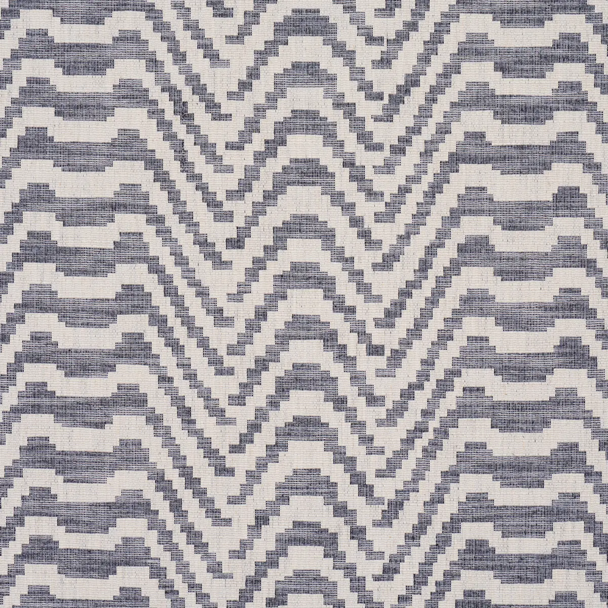 STEPPED CHEVRON_ INDIGO
