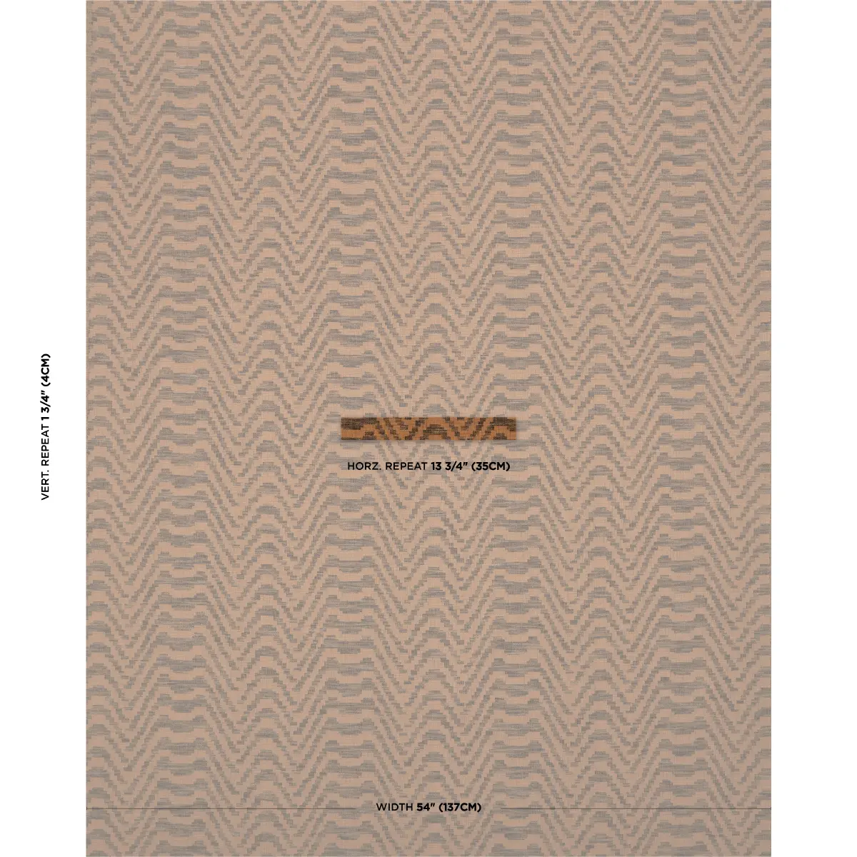 STEPPED CHEVRON_ SEPIA