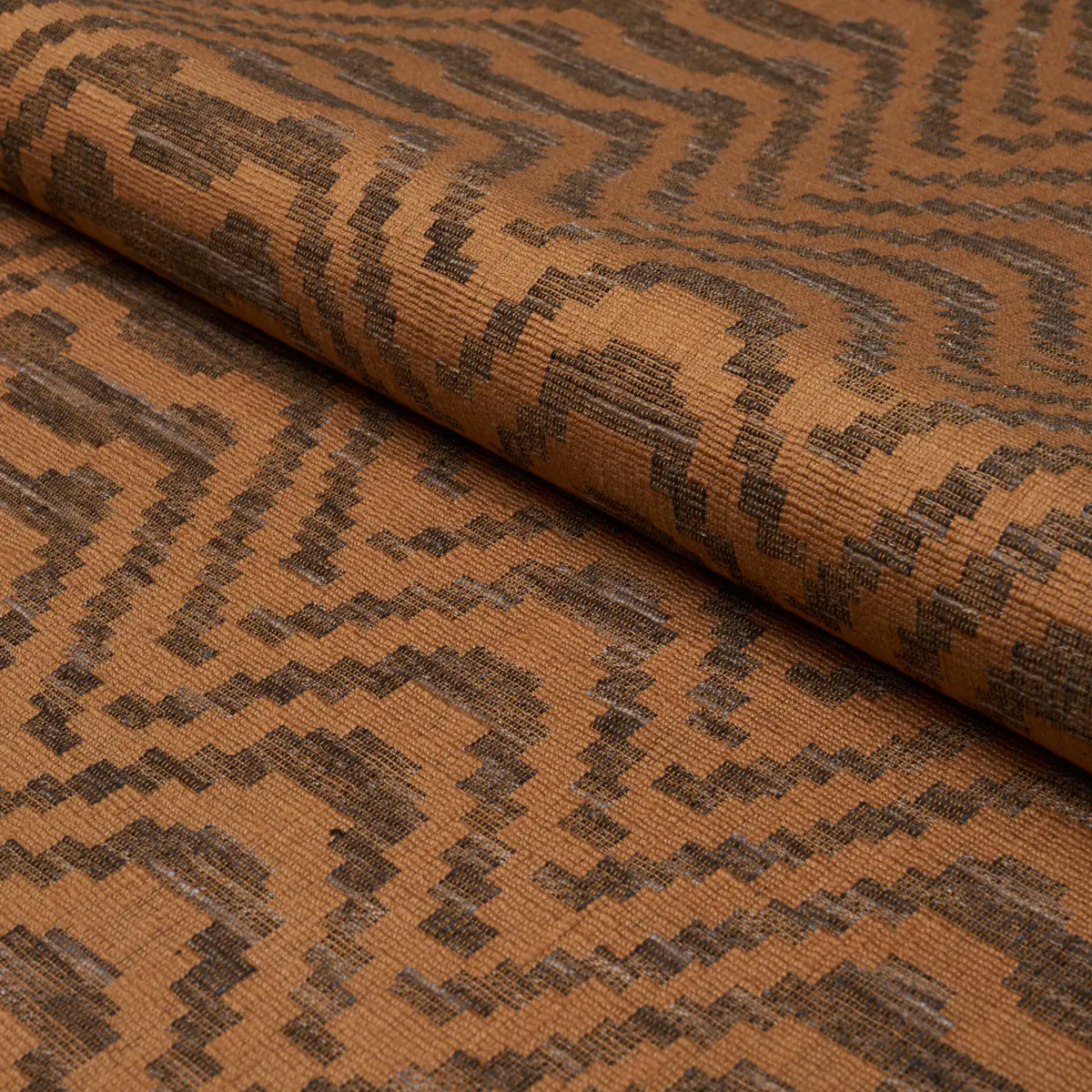STEPPED CHEVRON_ SEPIA