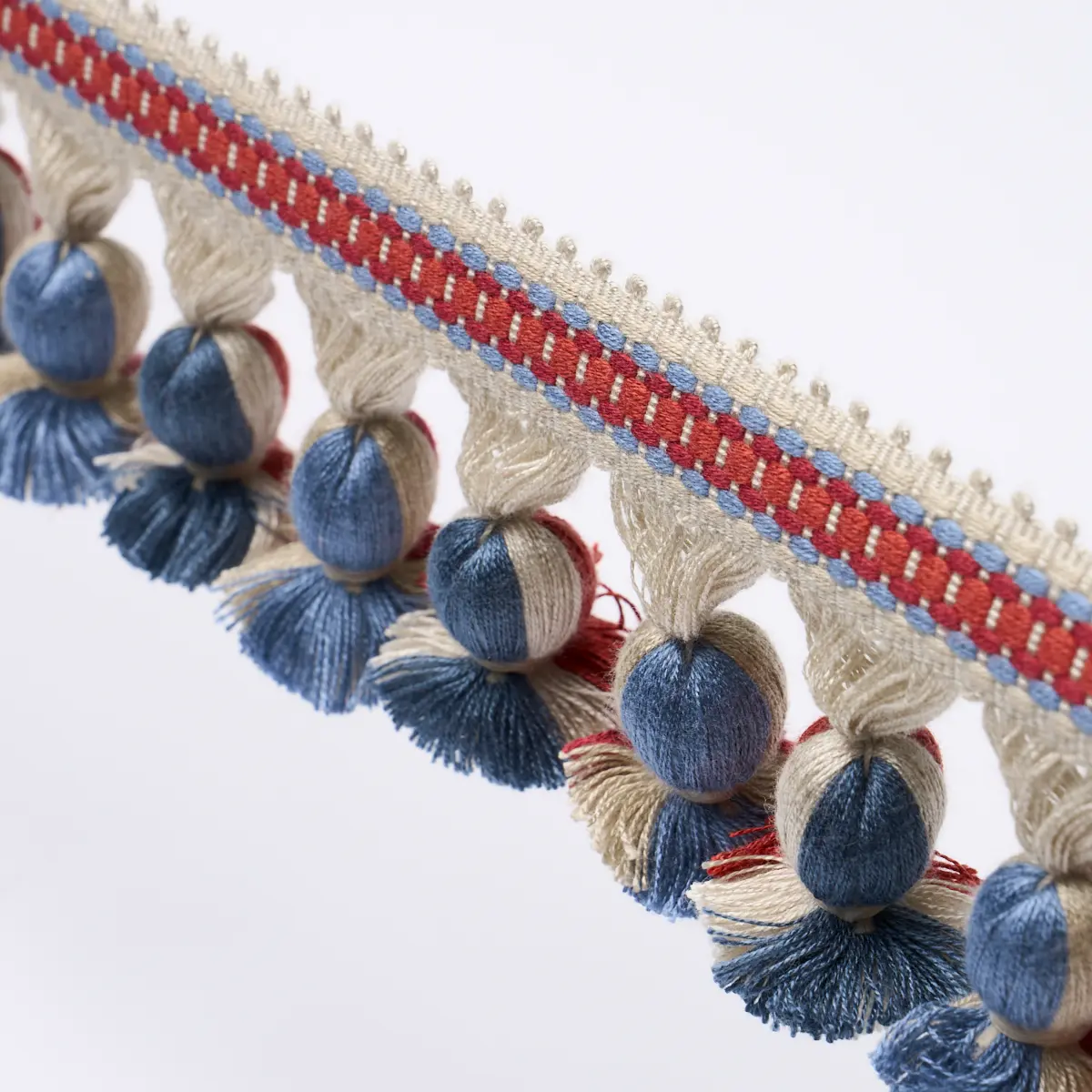 ALI TASSEL_ ROUGE & NAVY