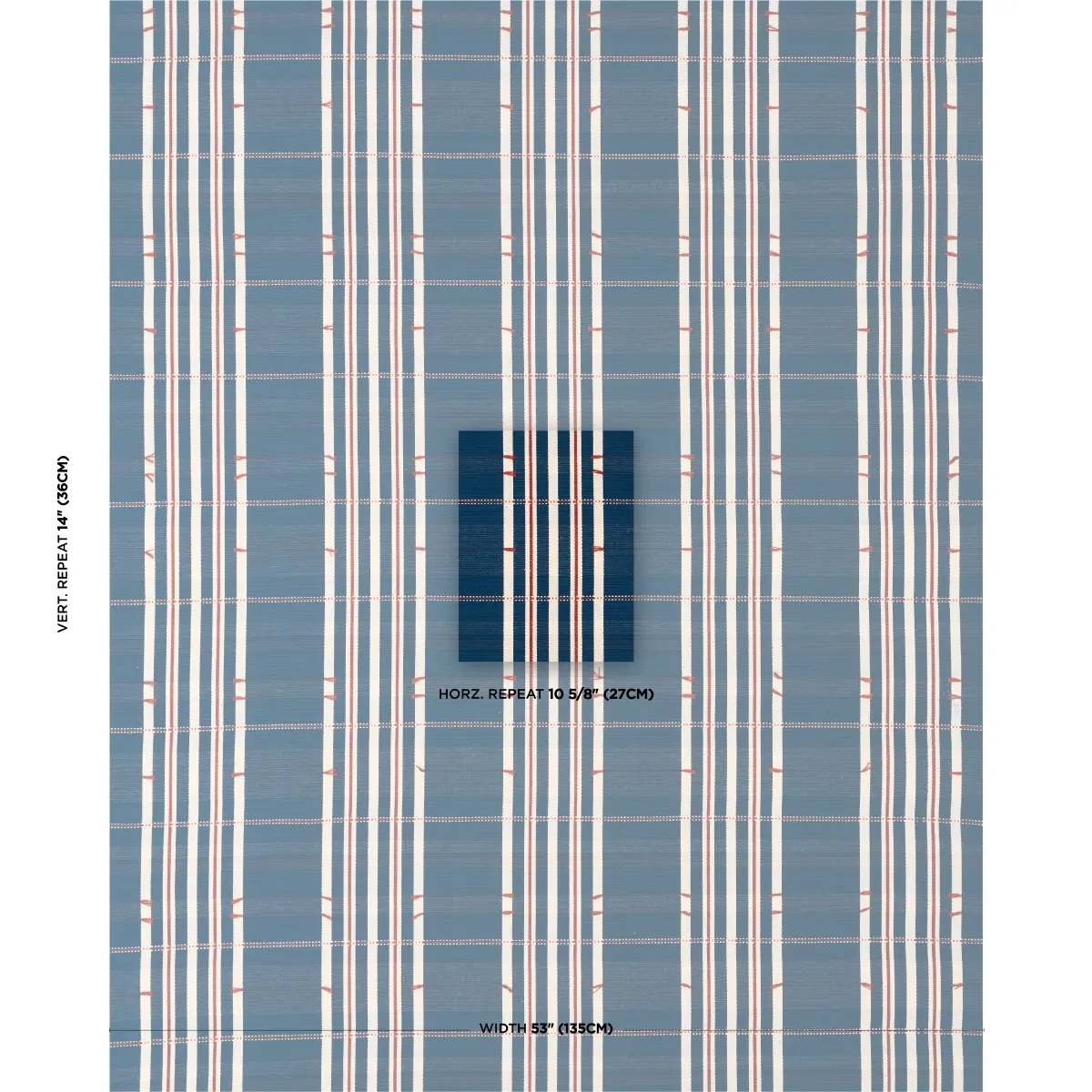 REMMY HAND WOVEN STRIPE_ INDIGO
