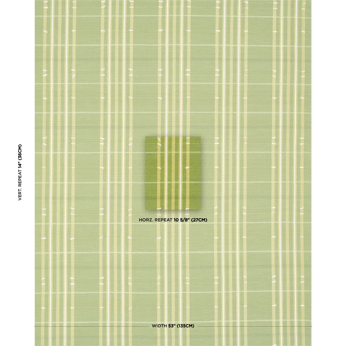 REMMY HAND WOVEN STRIPE_ LEAF
