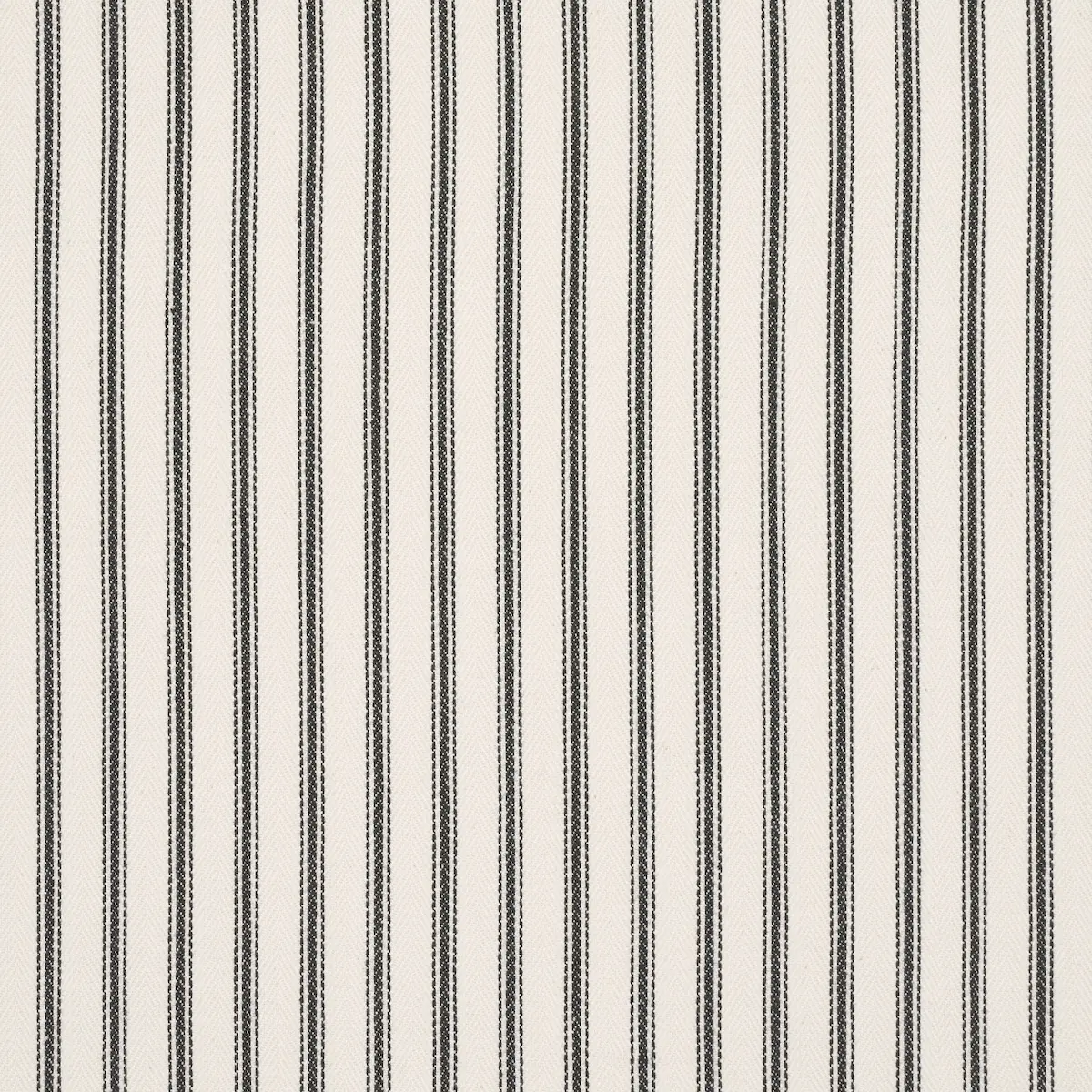 GRIFFIN TICKING STRIPE_ BLACK & WHITE