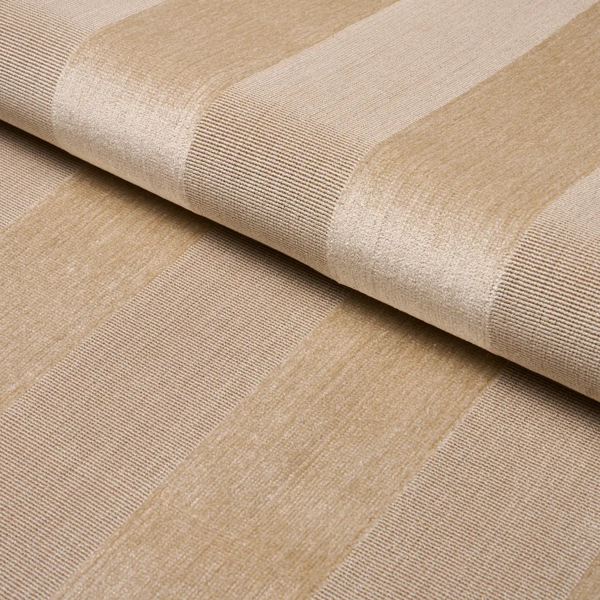 CUNARD STRIÉ VELVET_ CHAMPAGNE
