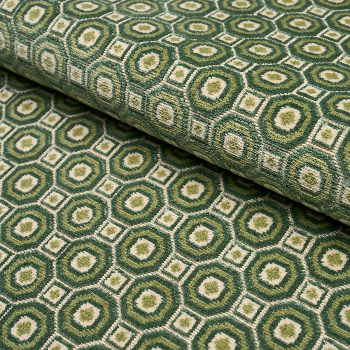 TRIANON CUT VELVET_ JARDIN