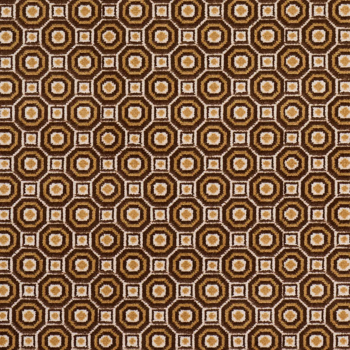 TRIANON CUT VELVET_ BISQUE