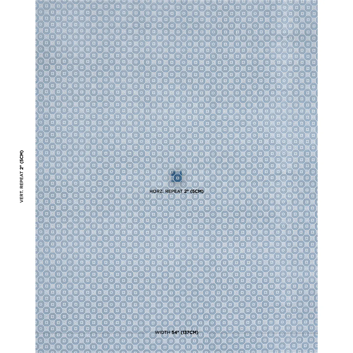 TRIANON CUT VELVET_ AZUR