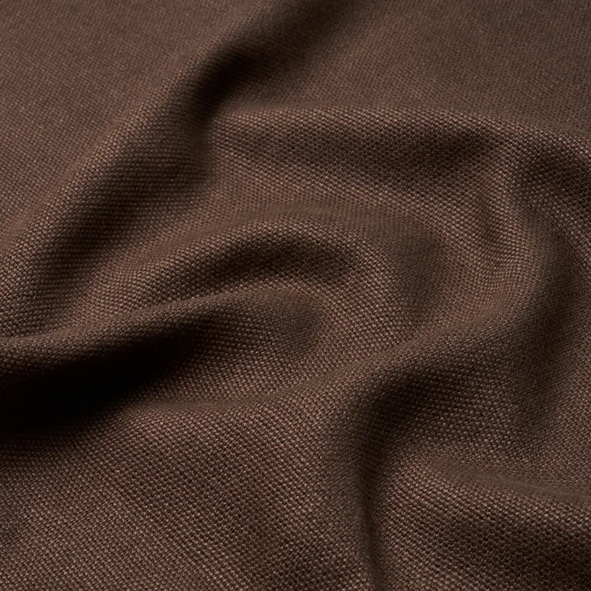 Franc Linen Pillow_ CHOCOLATE