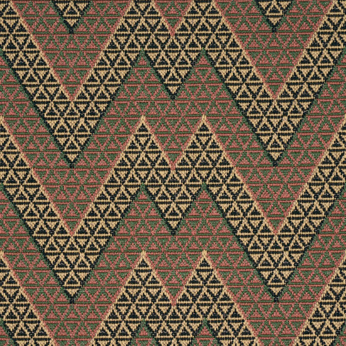 ALPINE PEAKS CHEVRON_ TERRACOTTA DESERT