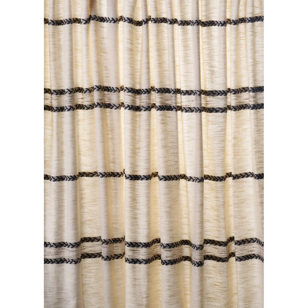 PLAINS STRIPE CASEMENT_ GRAPHITE