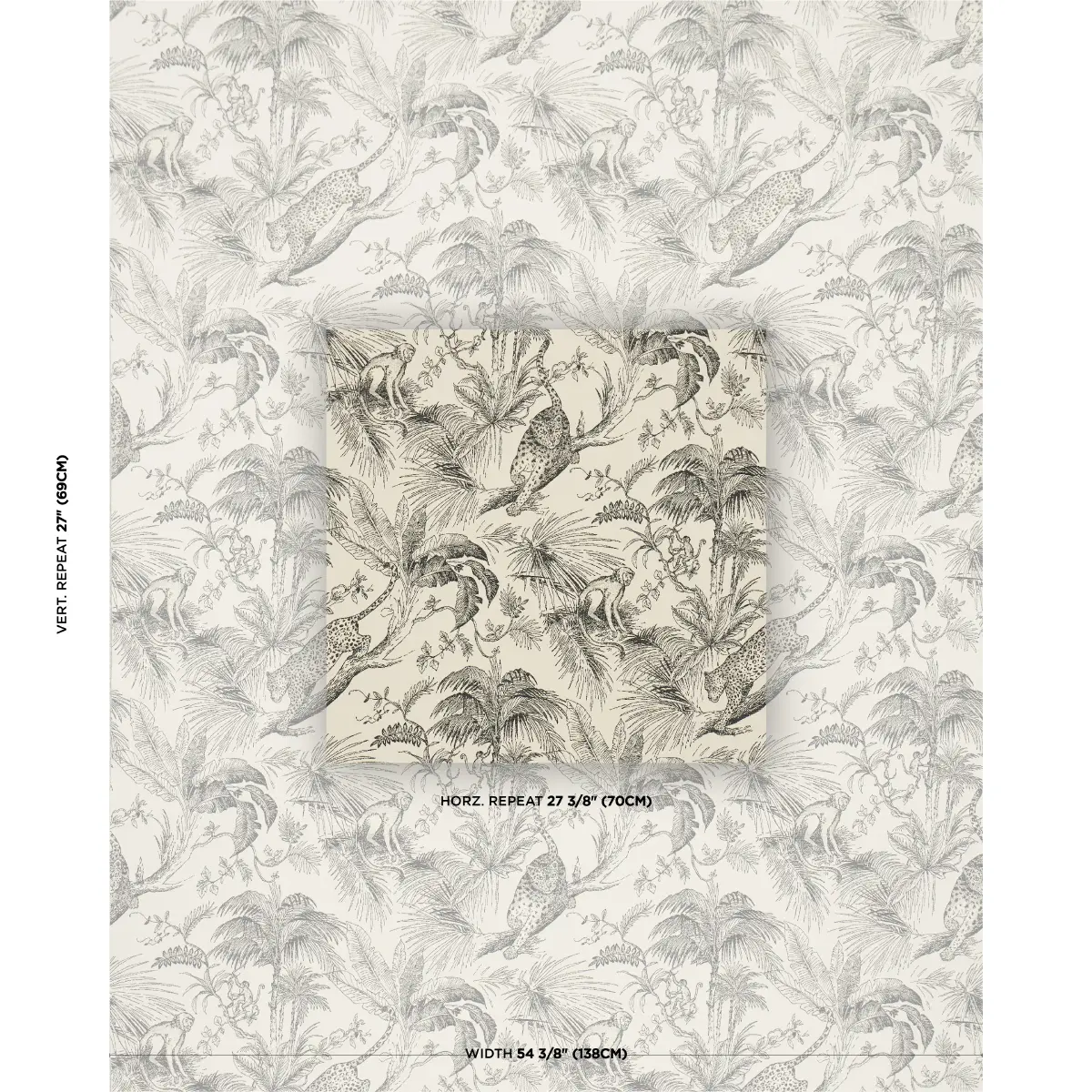 FOREST CANOPY_ BLACK & IVORY