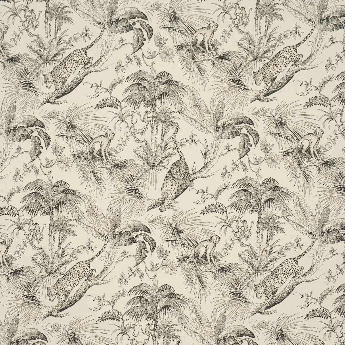 FOREST CANOPY_ BLACK & IVORY