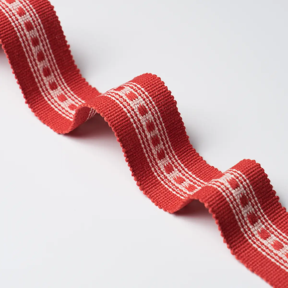 LUBECK TAPE NARROW_ RED