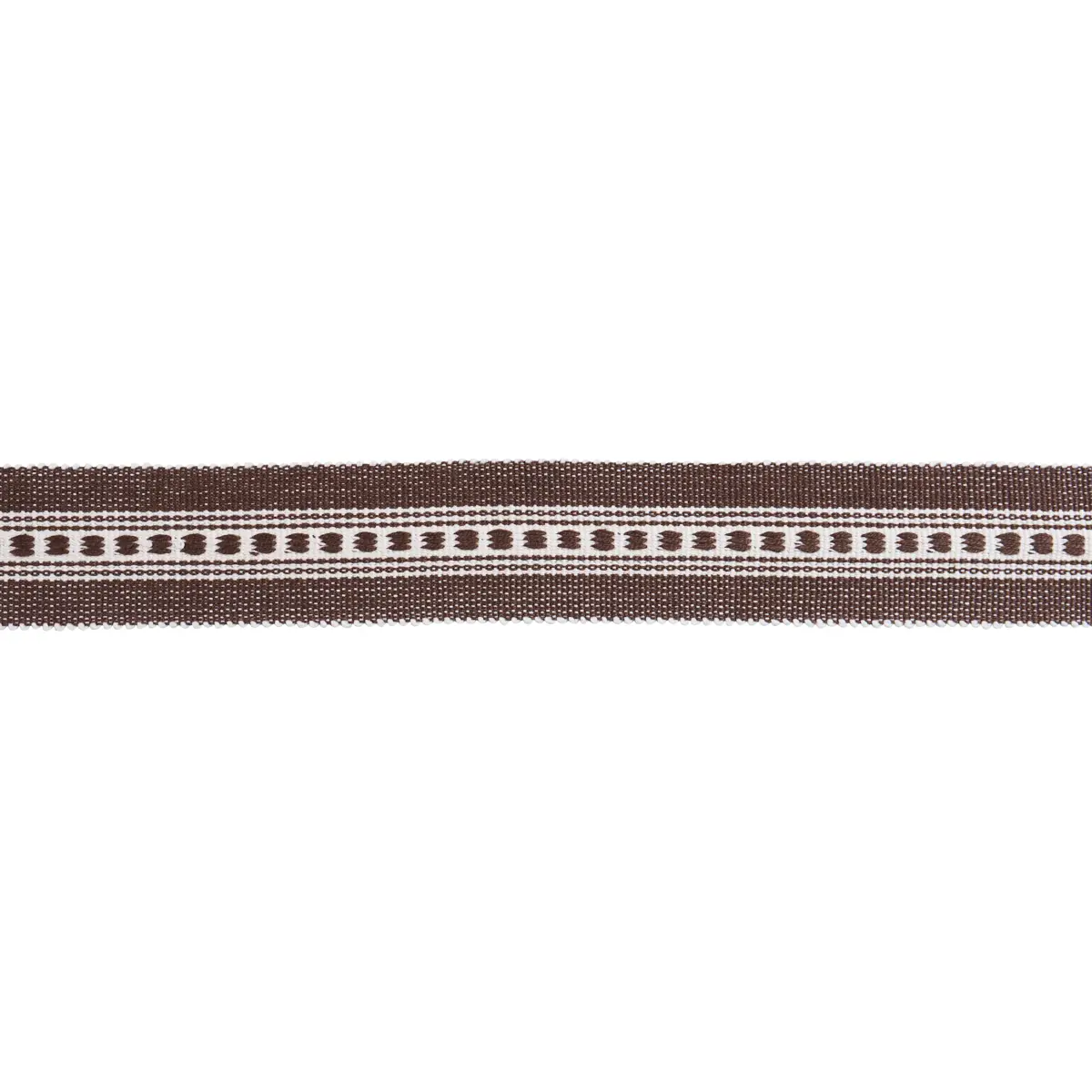 LUBECK TAPE NARROW_ BROWN