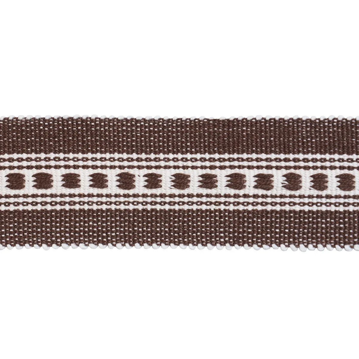 LUBECK TAPE NARROW_ BROWN