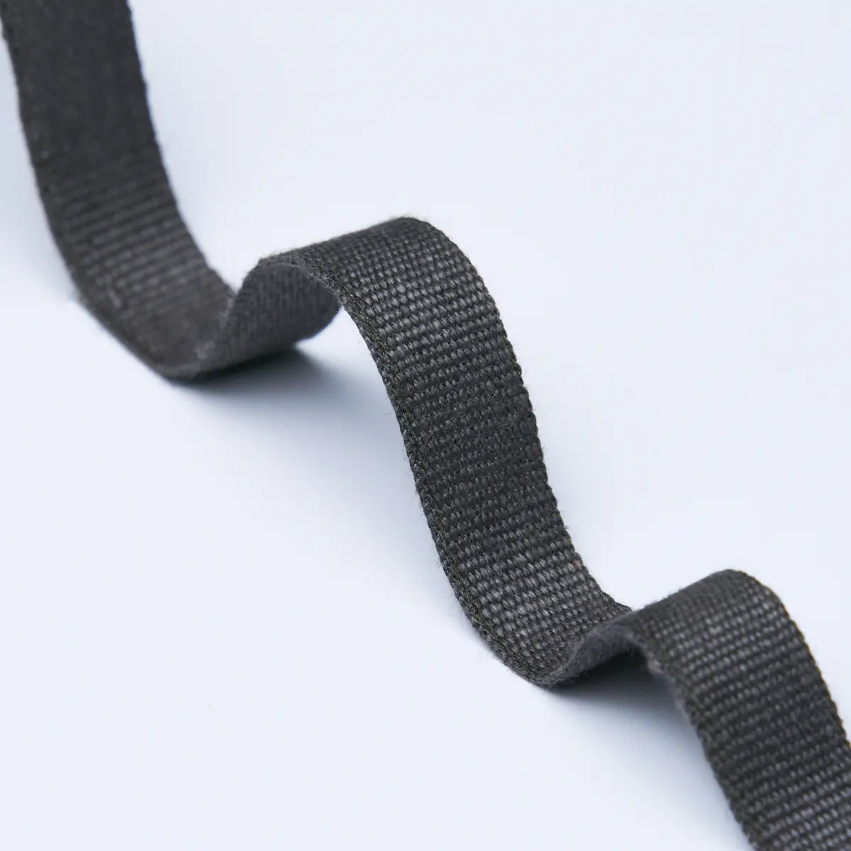 MATHIAS LINEN TAPE NARROW_ CHARCOAL