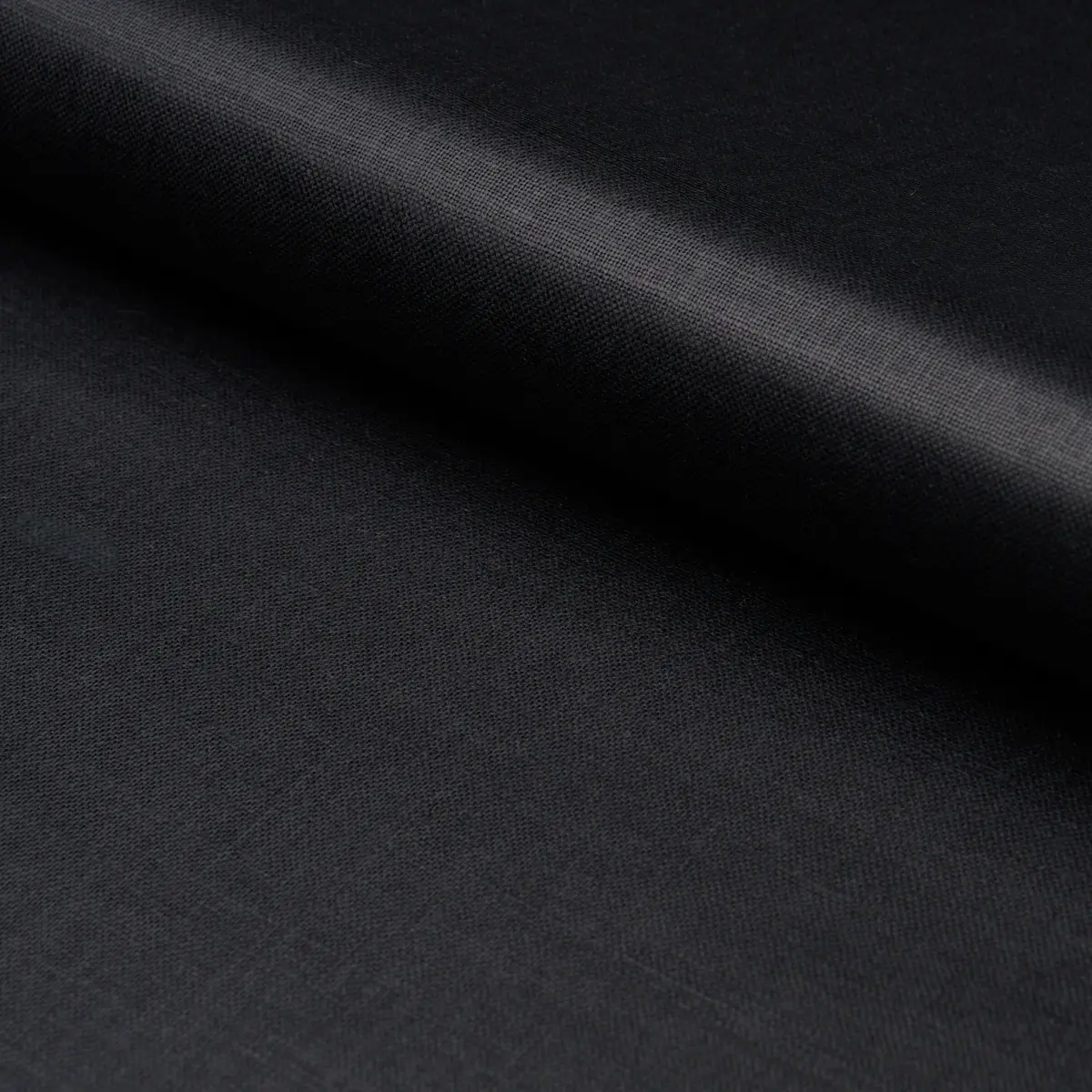 PATENT LINEN_ BLACK