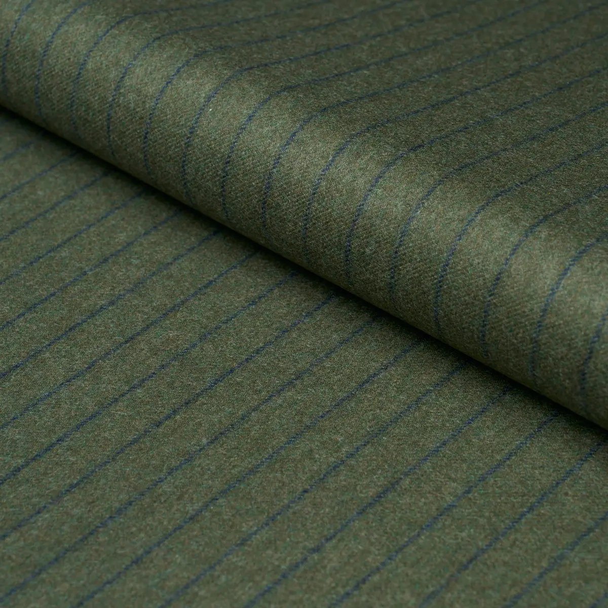 BOYD WOOL PINSTRIPE_ GREEN