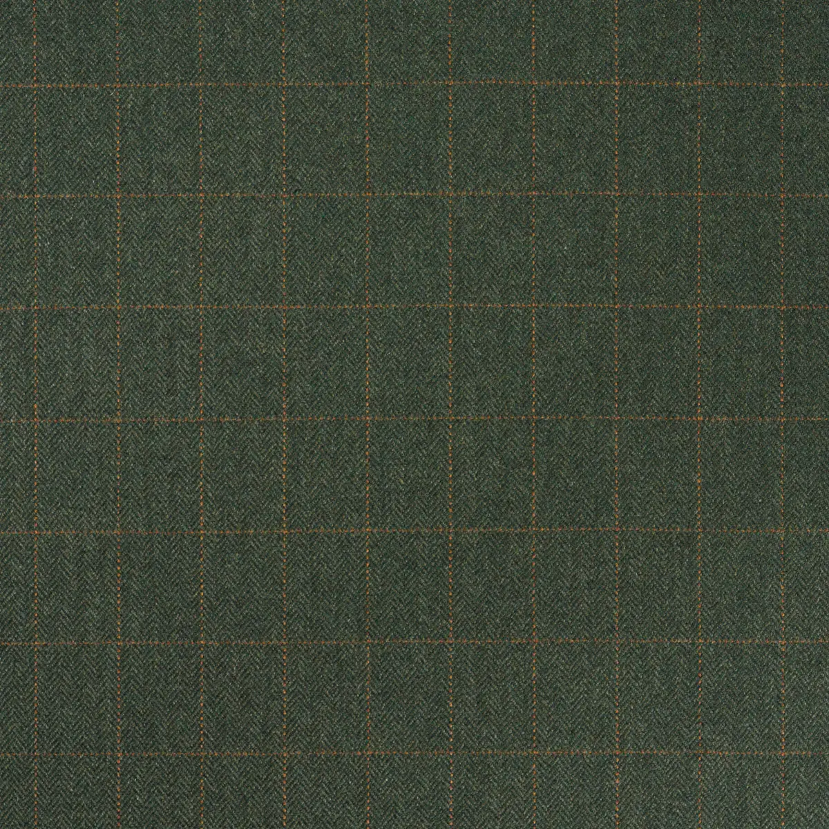 THOMPSON MERINO WINDOWPANE_ HUNTER GREEN