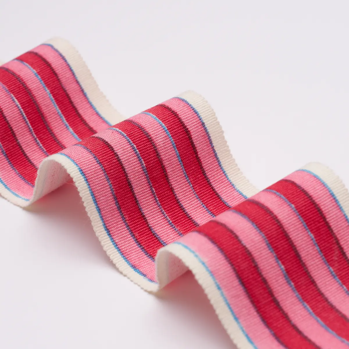 ARYA STRIPE HAND BLOCK TRIM_ PINK