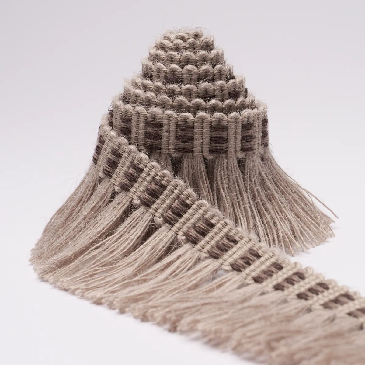 COUNTRY FRINGE_ BURLAP