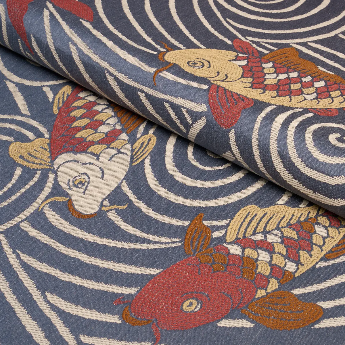 KOI FISH_ INDIGO