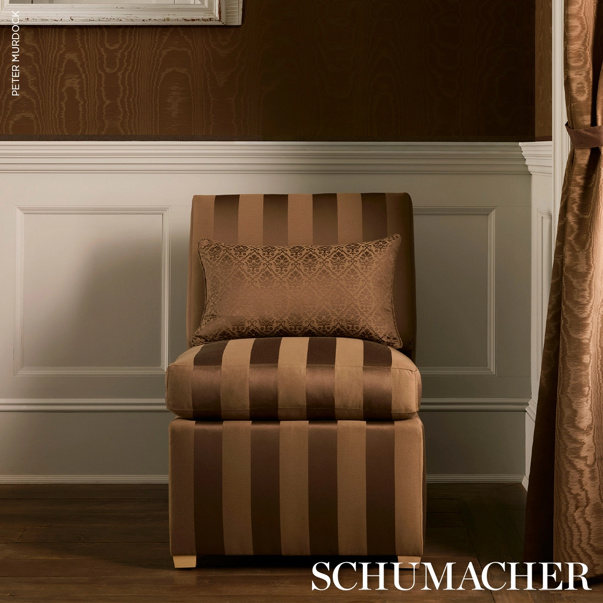 ROOSEVELT AWNING STRIPE_ BROWN