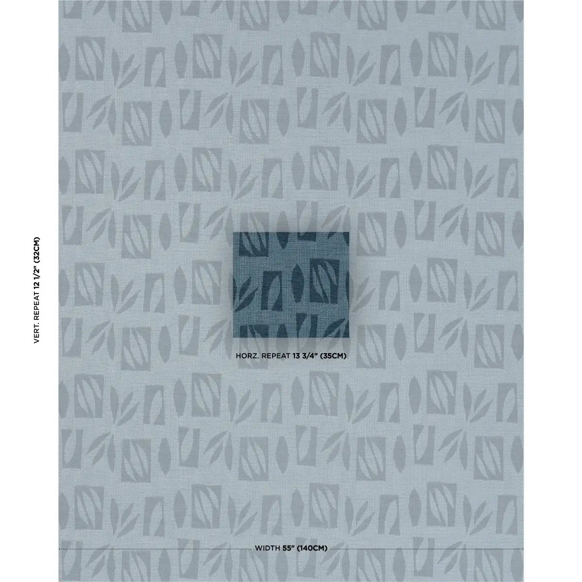 BANANA LEAF CUTOUT_ BLUE