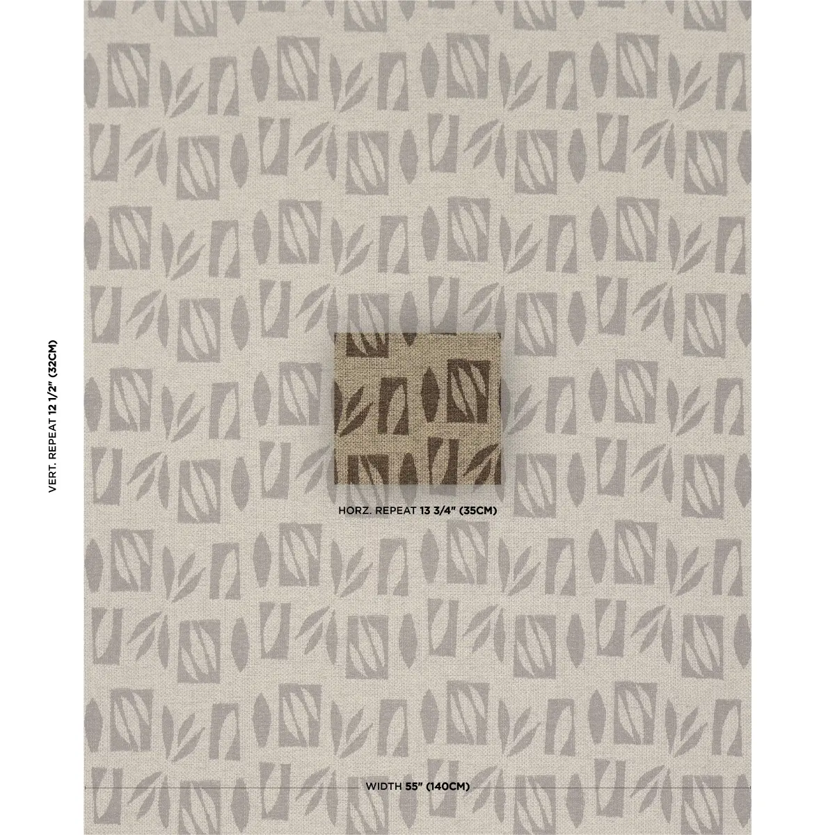 BANANA LEAF CUTOUT_ BROWN