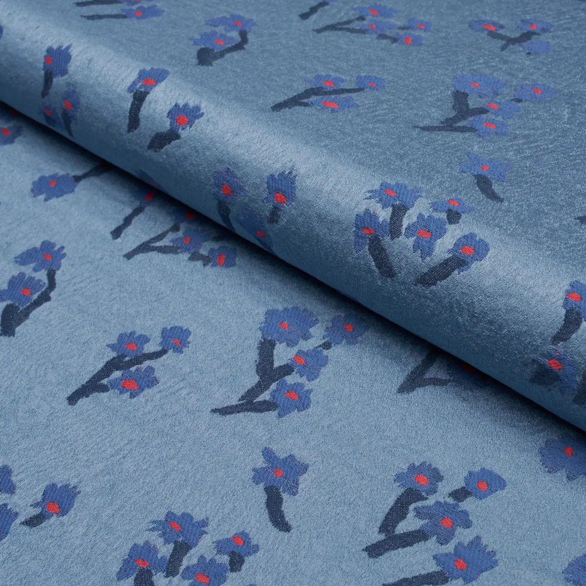 Rosie Posy Woven_ BLUE